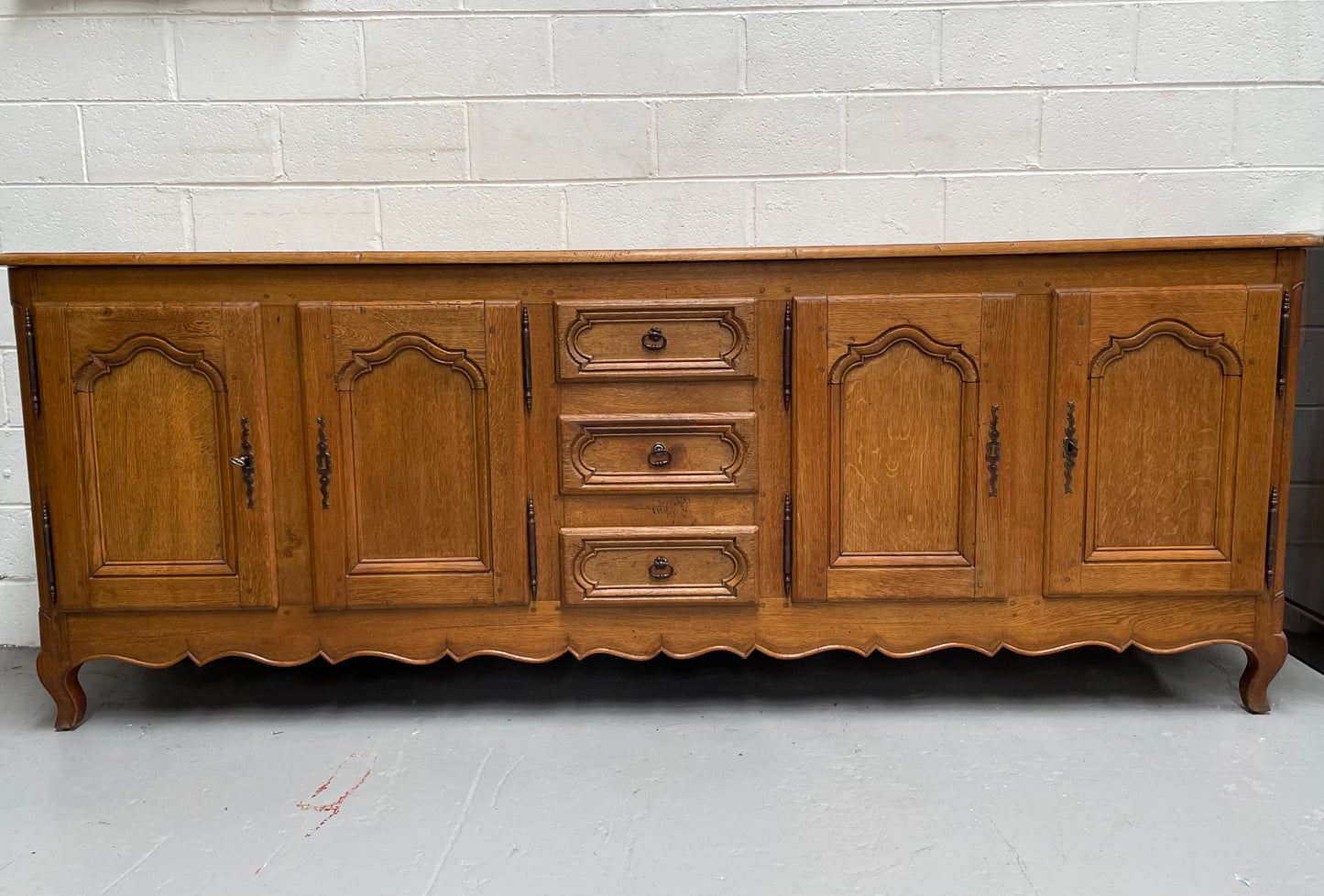 Early 19th Century French Oak Sideboard