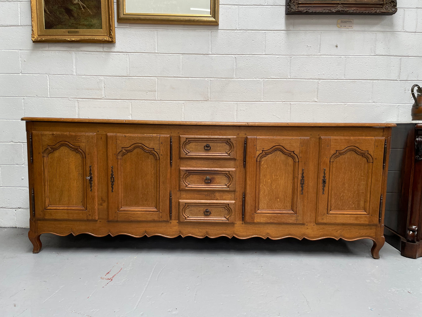 Early 19th Century French Oak Sideboard