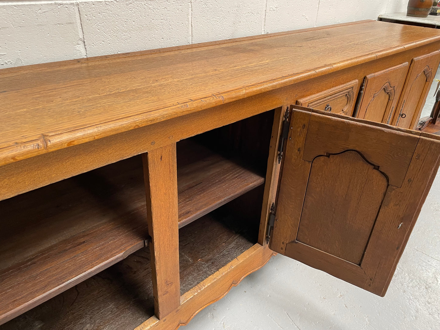 Early 19th Century French Oak Sideboard