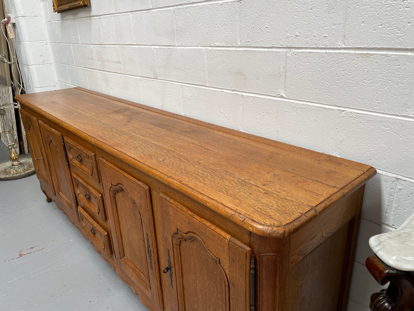 Early 19th Century French Oak Sideboard