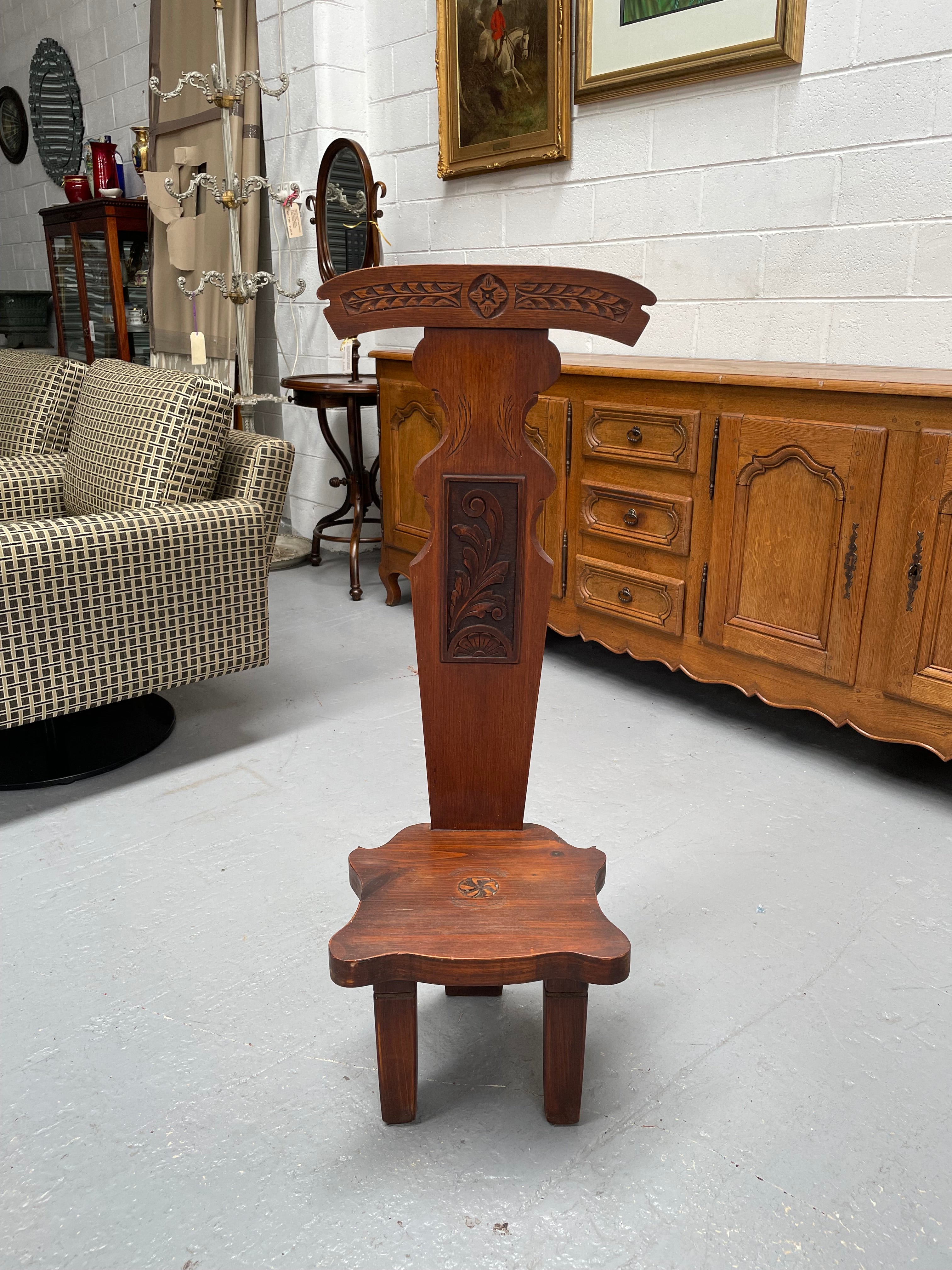 Vintage Mahogany Spinning Chair | Antique & Vintage | Moonee Ponds Antiques | Australia Wide Delivery