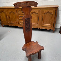 Vintage Mahogany Spinning Chair