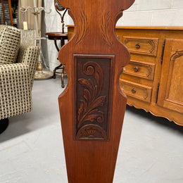 Vintage Mahogany Spinning Chair
