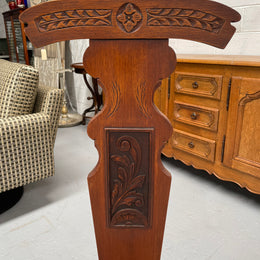 Vintage Mahogany Spinning Chair