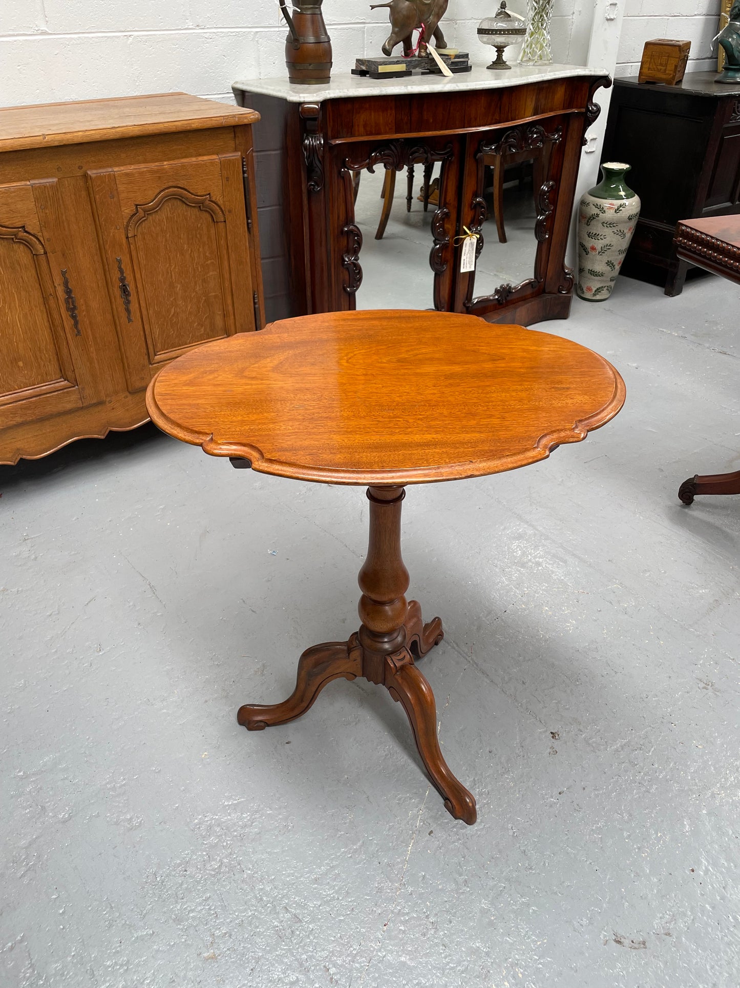 Victorian Tilt Top Occasional Table