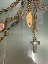 Victorian Silver & Gilt Metal Chatelaine with Attachments | Antique & Vintage | Moonee Ponds Antiques | Australia Wide Delivery