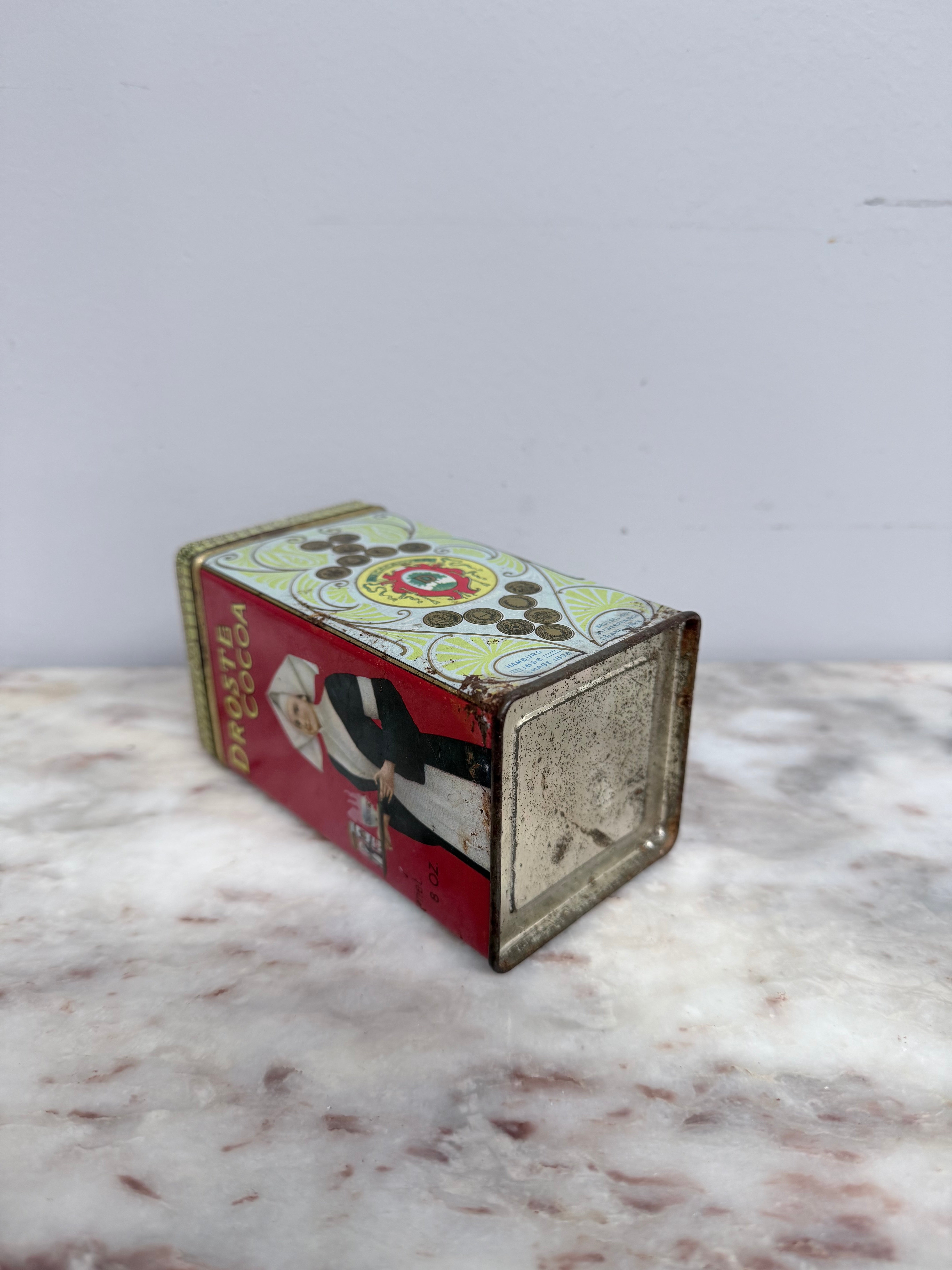 Vintage Droste Cacao Tin | Antique & Vintage | Moonee Ponds Antiques | Australia Wide Delivery