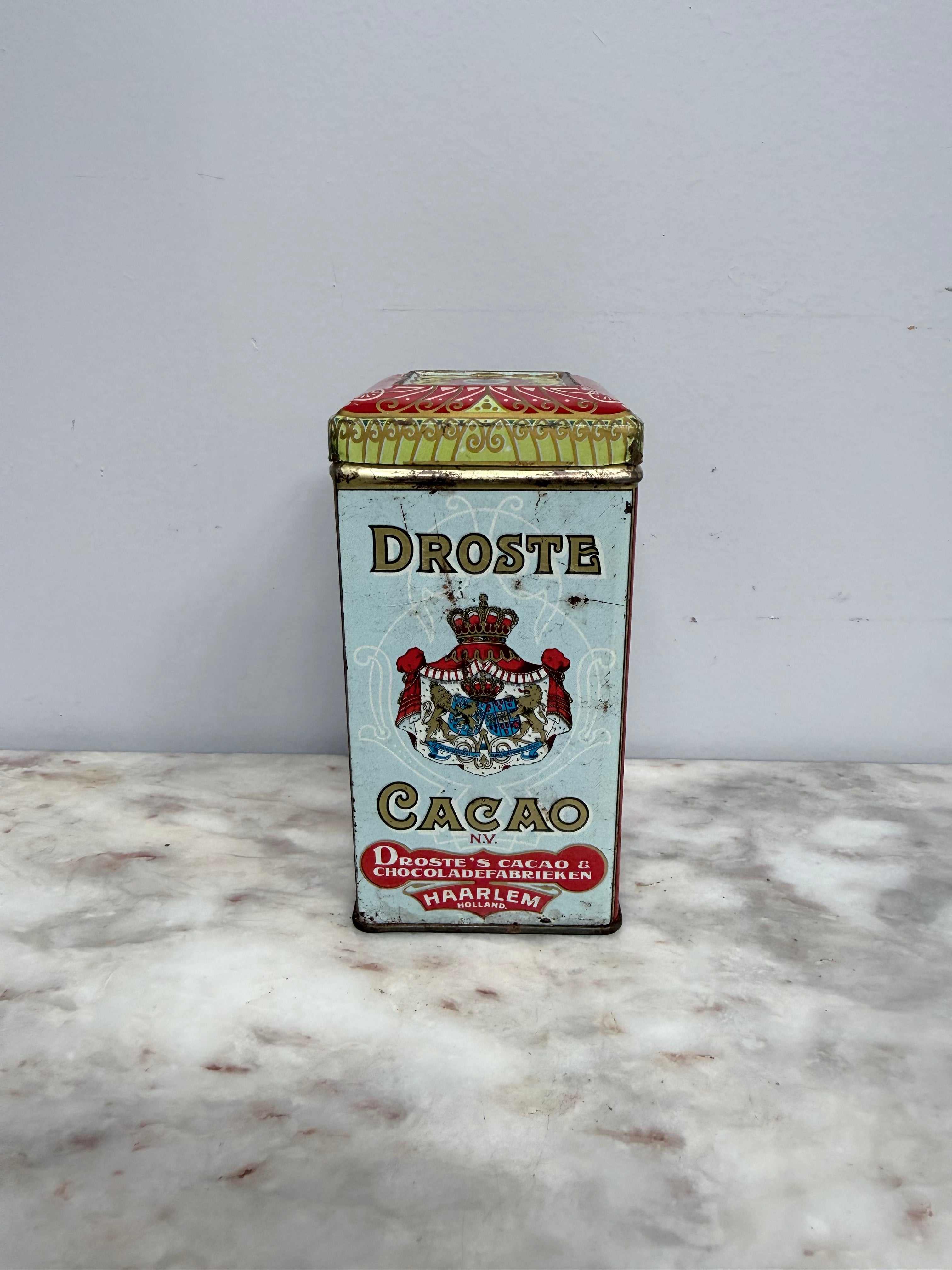 Vintage Droste Cacao Tin