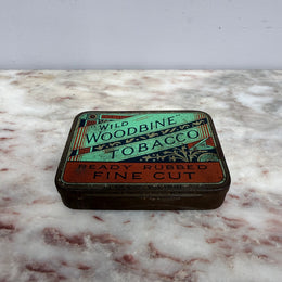 Vintage 'Wild Woodbine' Tobacco Tin