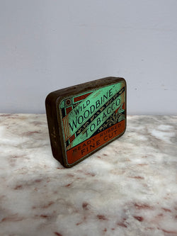 Vintage 'Wild Woodbine' Tobacco Tin | Antique & Vintage | Moonee Ponds Antiques | Australia Wide Delivery