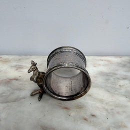 Antique Stoke & Sons Australia Kangaroo Serviette Ring