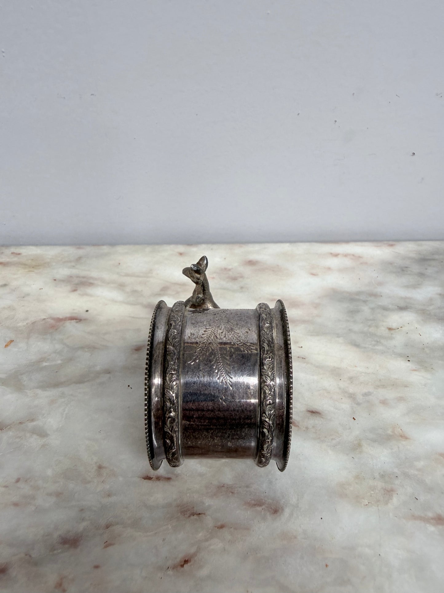 Antique Stoke & Sons Australia Kangaroo Serviette Ring
