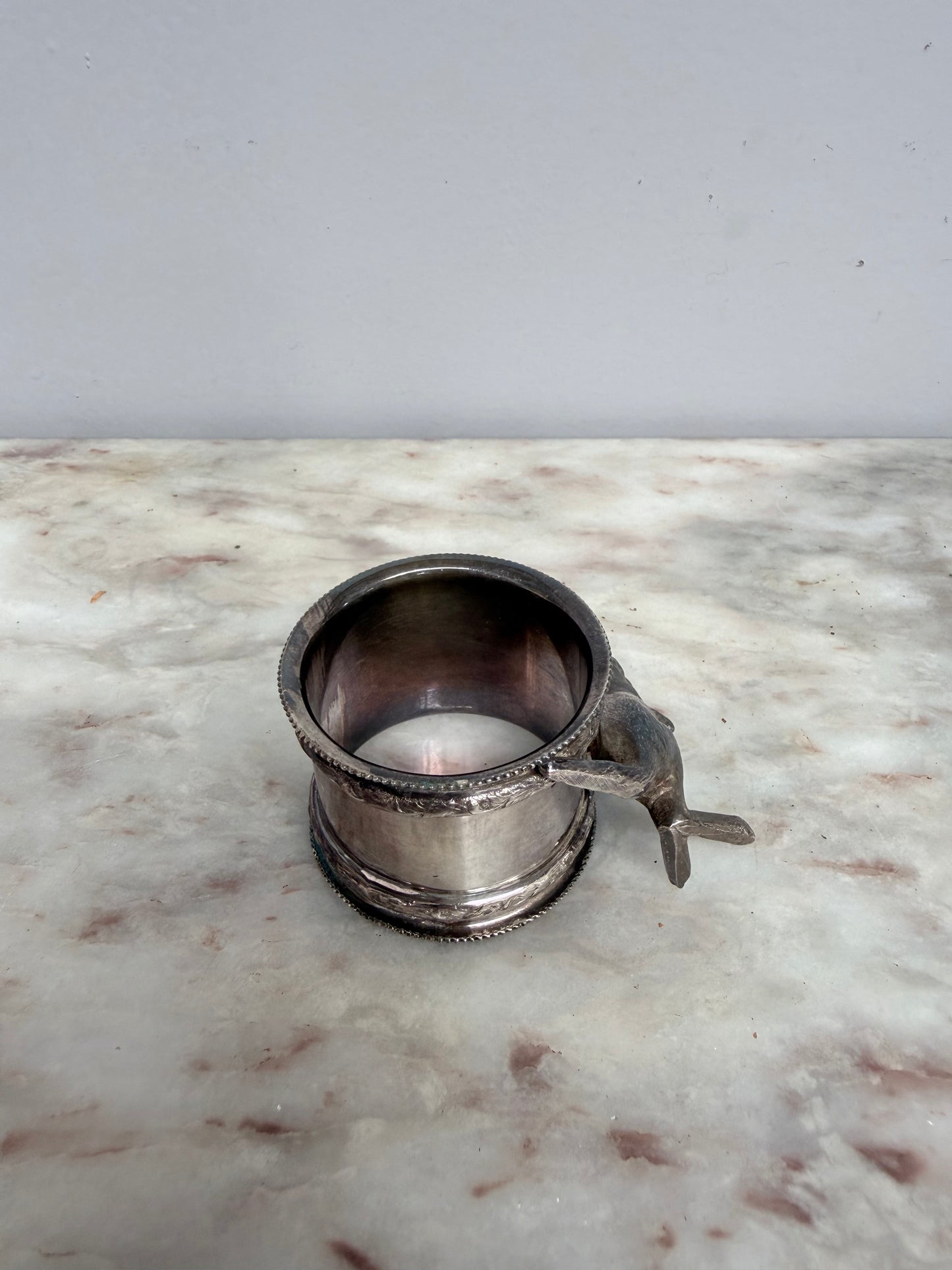 Antique Stoke & Sons Australia Kangaroo Serviette Ring