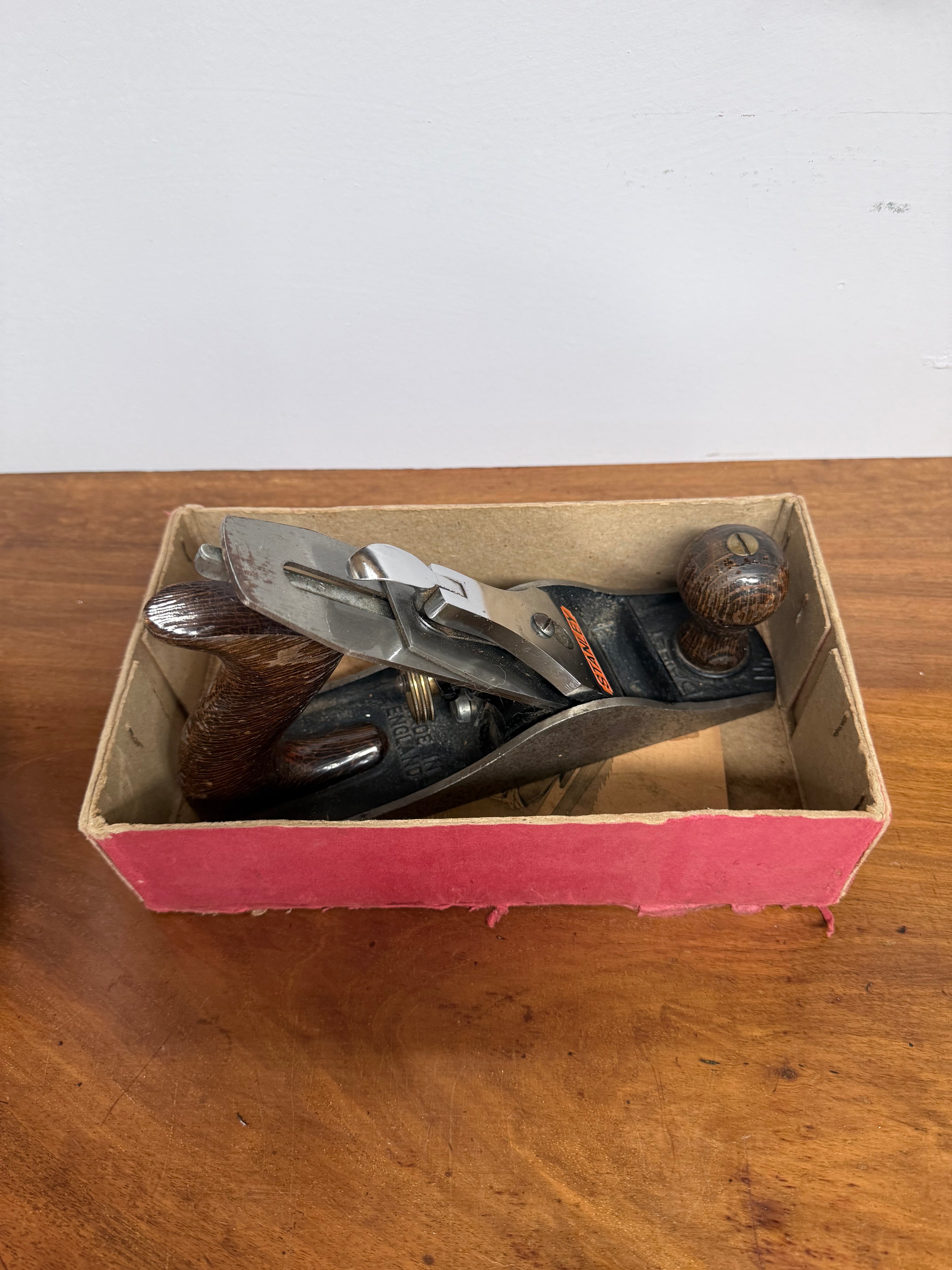 Vintage Stanley No 4 Bailey Plane Original Box & Instructions | Antique & Vintage | Moonee Ponds Antiques | Australia Wide Delivery
