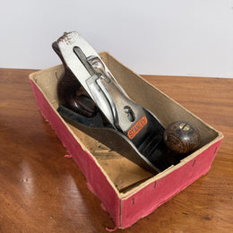 Vintage Stanley No 4 Bailey Plane Original Box & Instructions