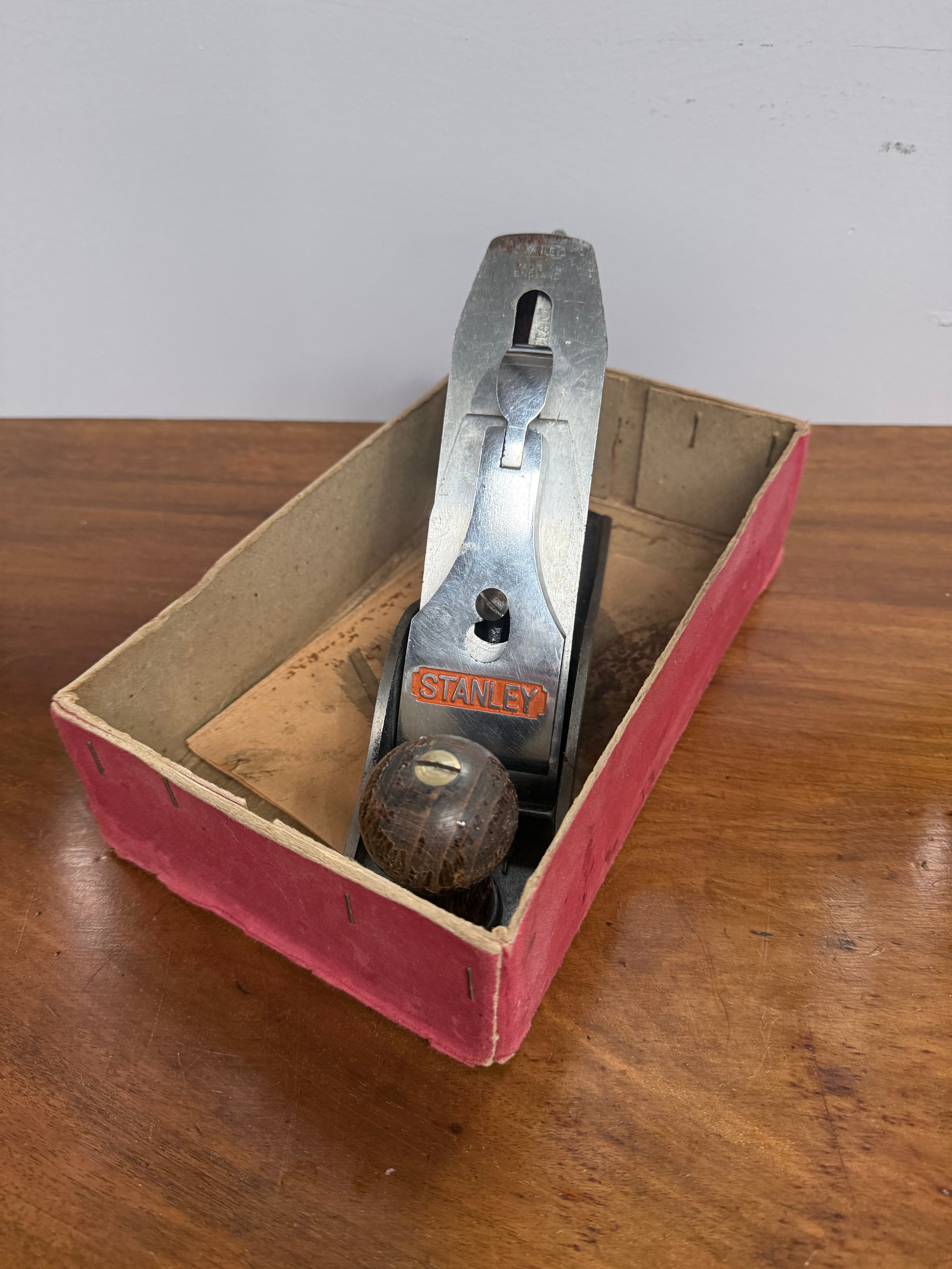 Vintage Stanley No 4 Bailey Plane Original Box & Instructions | Antique & Vintage | Moonee Ponds Antiques | Australia Wide Delivery