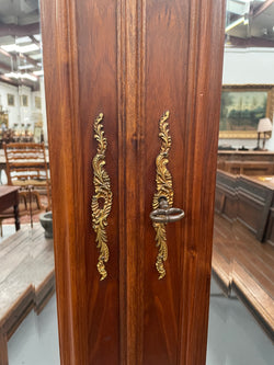 French Walnut Louis XV Style Two Mirrored Door Armoire | Antique & Vintage | Moonee Ponds Antiques | Australia Wide Delivery