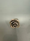 Sterling Silver Large Rose Ring | Antique & Vintage | Moonee Ponds Antiques | Australia Wide Delivery