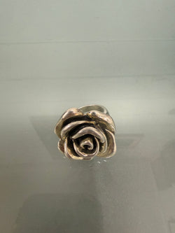 Sterling Silver Large Rose Ring | Antique & Vintage | Moonee Ponds Antiques | Australia Wide Delivery