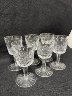 Set of 6 Vintage Waterford Crystal Sherry/Port Glasses | Antique & Vintage | Moonee Ponds Antiques | Australia Wide Delivery