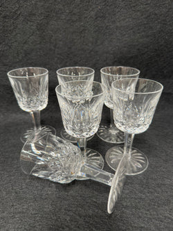 Set of 6 Vintage Waterford Crystal Sherry/Port Glasses | Antique & Vintage | Moonee Ponds Antiques | Australia Wide Delivery