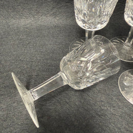 Set of 4 Vintage Waterford Crystal Sherry/Port Glasses Lismore Pattern