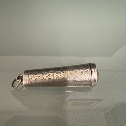 Antique Sterling Silver (hallmarked) Cheroot Holder