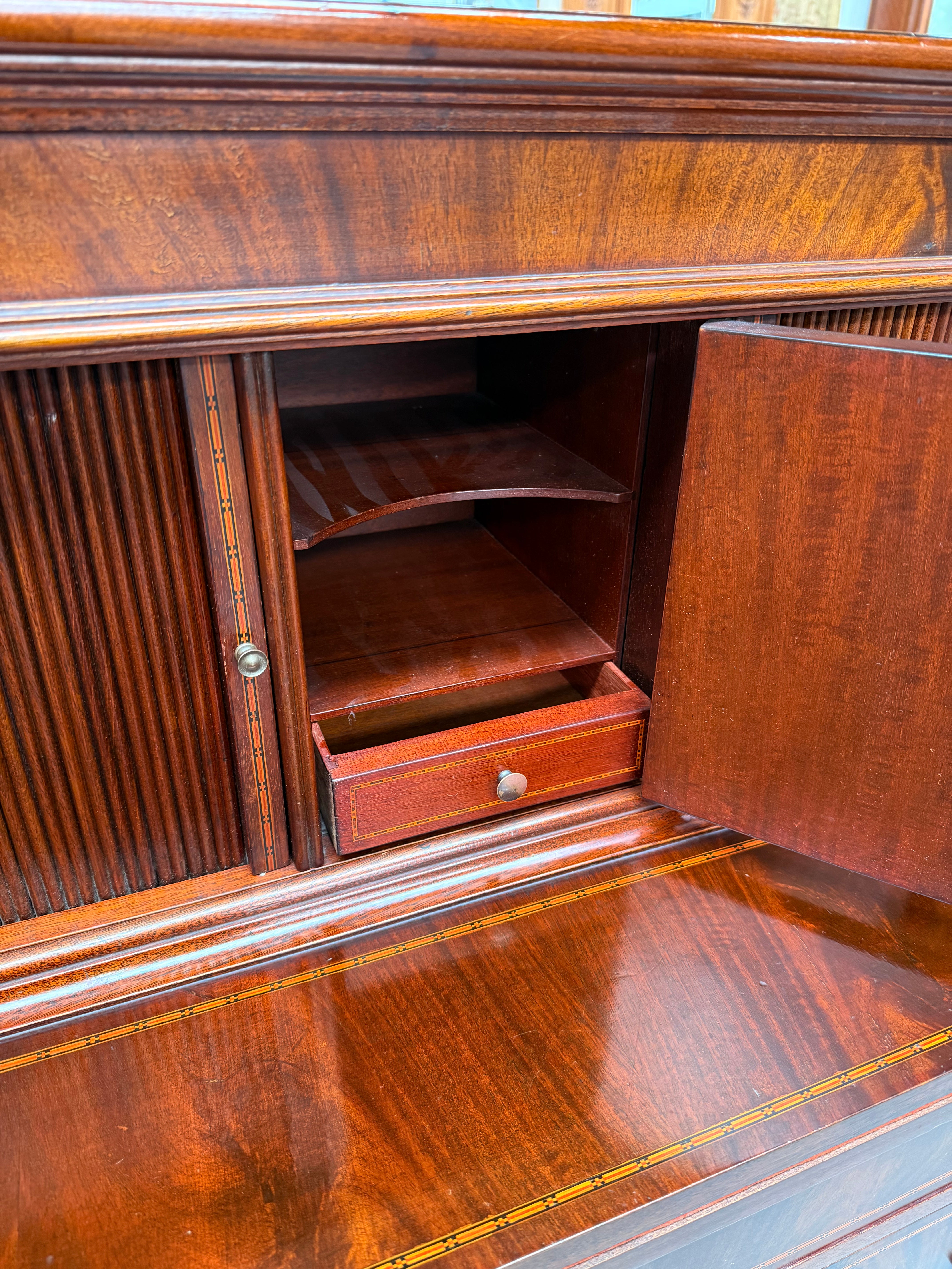Antique Edwardian Sheraton Style Ladies Bureau | Antique & Vintage | Moonee Ponds Antiques | Australia Wide Delivery
