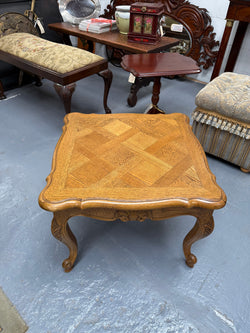 French Provincial Oak Coffee Table