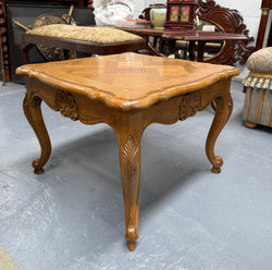 French Provincial Oak Coffee Table