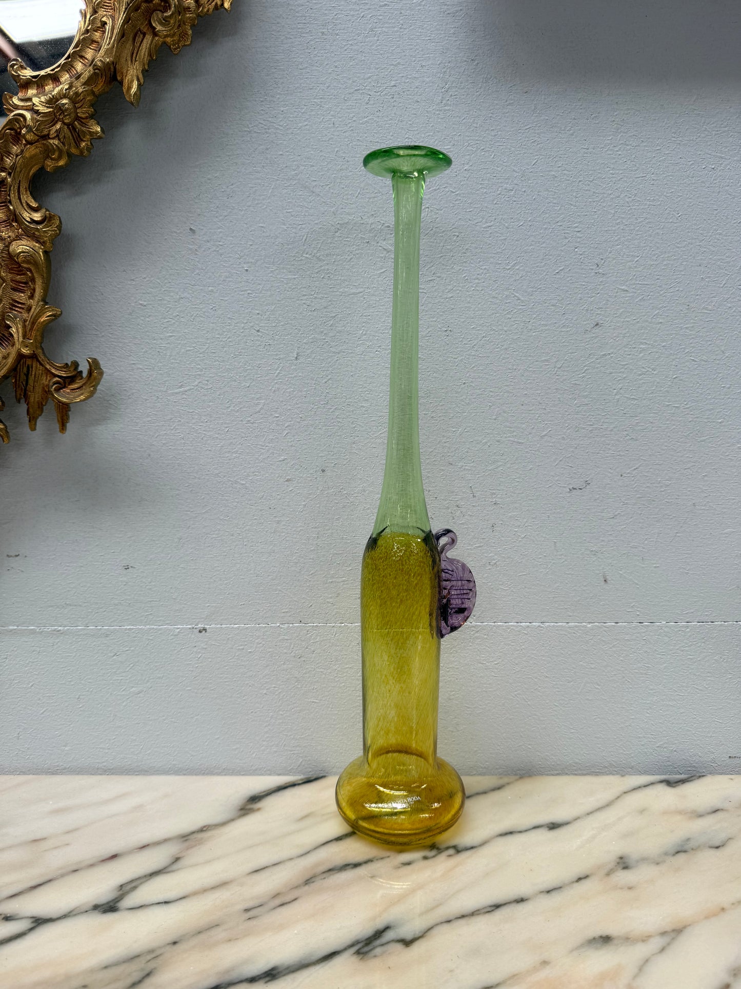 Kosta Boda "Bertil Vallen " Art Glass Vase