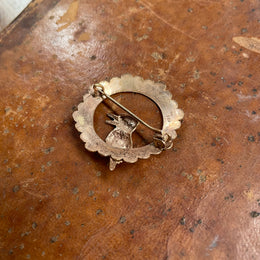 Australian 9ct Gold Kookaburra Brooch