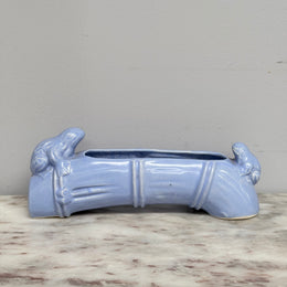 Lovely Vintage Pottery Frog Vase