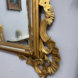 Antique Italian Rococo Influence Wall Mirror