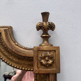 Napoleon III Era Large French Gilt Mirror