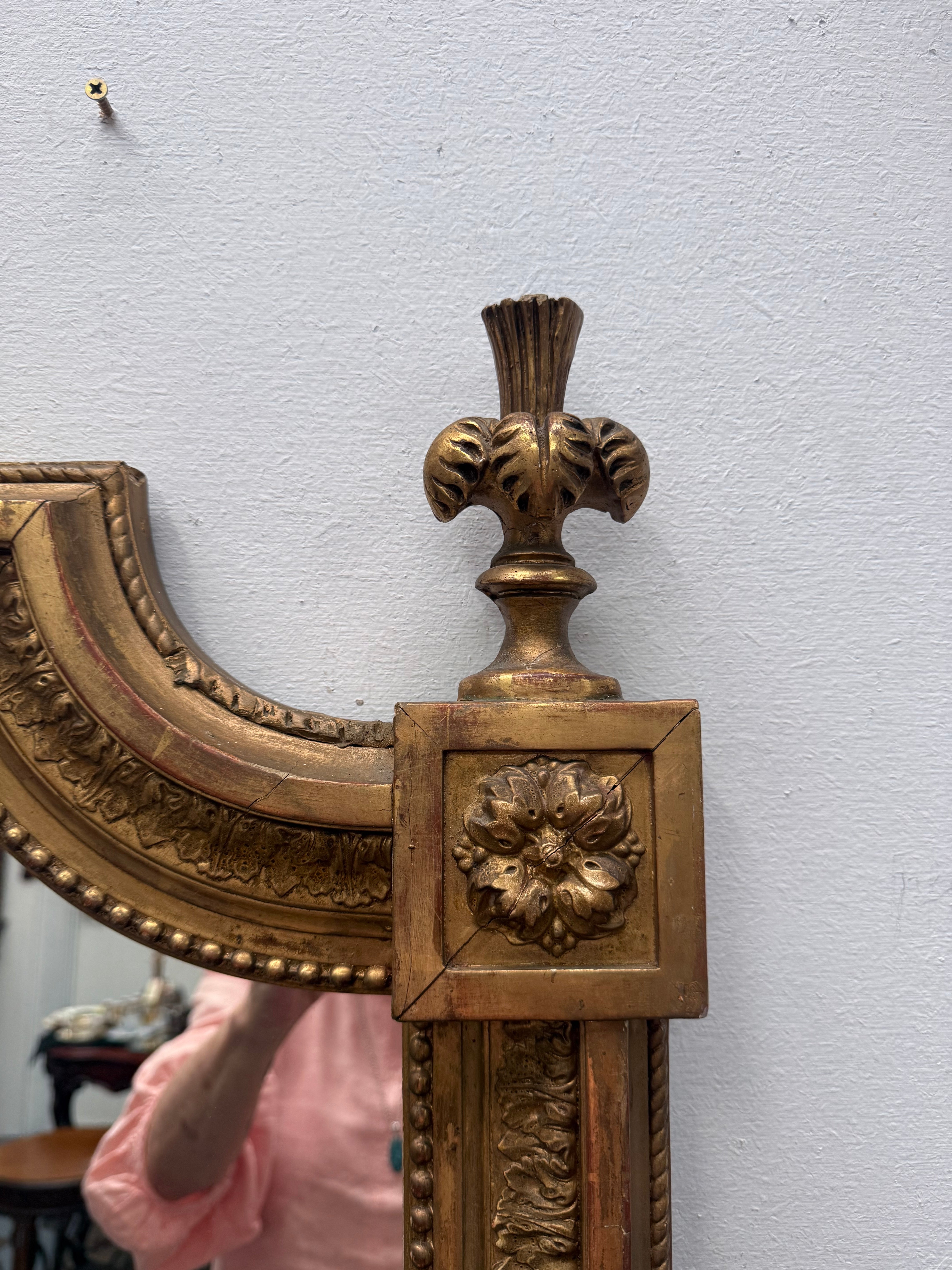 Napoleon III Era Large French Gilt Mirror | Antique & Vintage | Moonee Ponds Antiques | Australia Wide