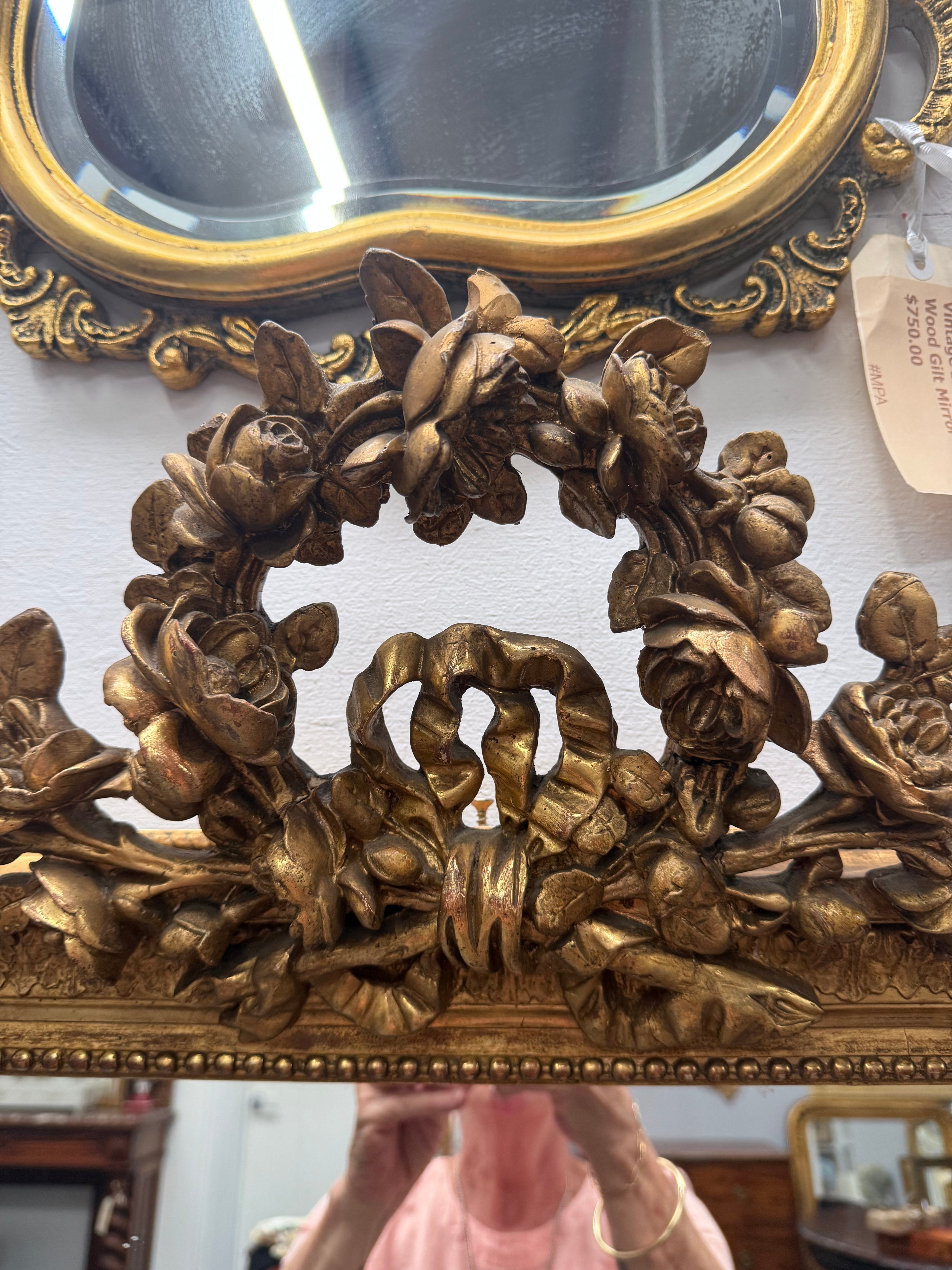 Napoleon III Era Large French Gilt Mirror | Antique & Vintage | Moonee Ponds Antiques | Australia Wide