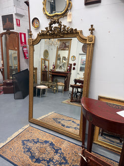 Napoleon III Era Large French Gilt Mirror | Antique & Vintage | Moonee Ponds Antiques | Australia Wide Delivery
