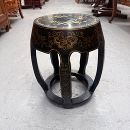 Vintage Oriental Mother of Pearl Side table/ Stool