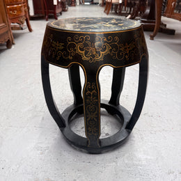 Vintage Oriental Mother of Pearl Side table/ Stool