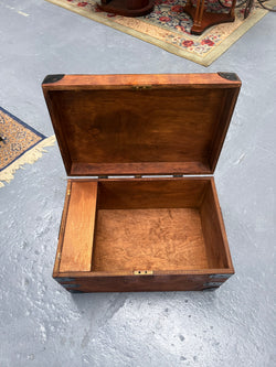 Vintage Campaign Style Travel Trunk | Antique & Vintage | Moonee Ponds Antiques | Australia Wide Delivery