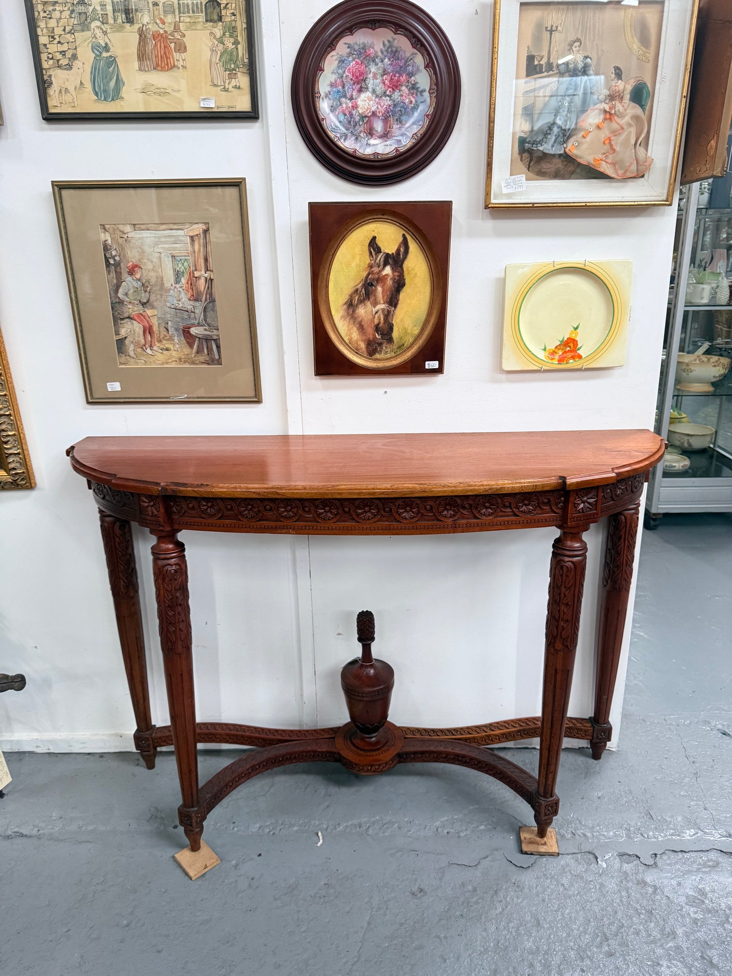 Vintage Regency Style Console Table
