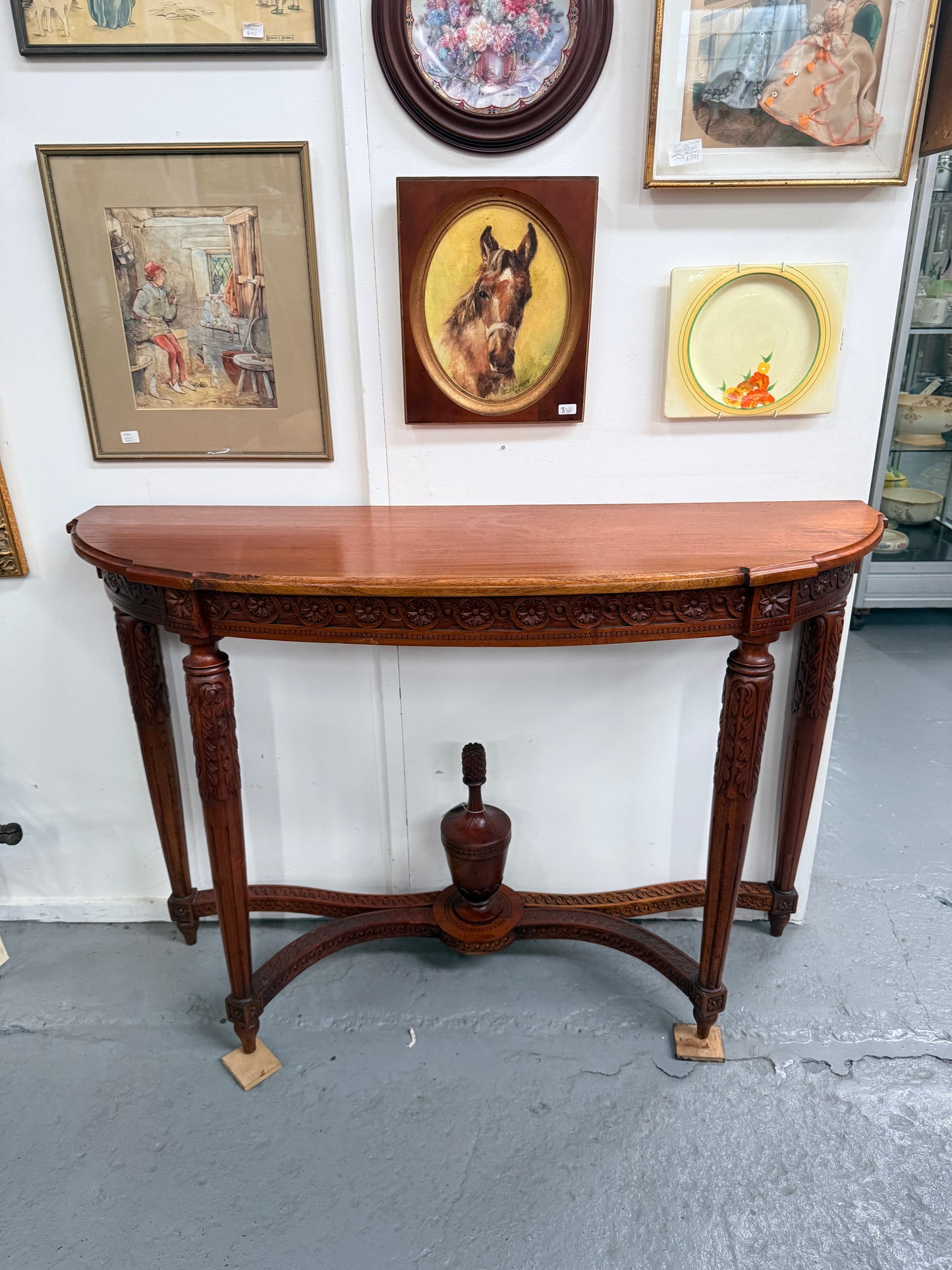 Vintage Regency Style Console Table