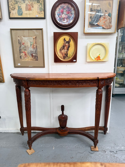 Vintage Regency Style Console Table