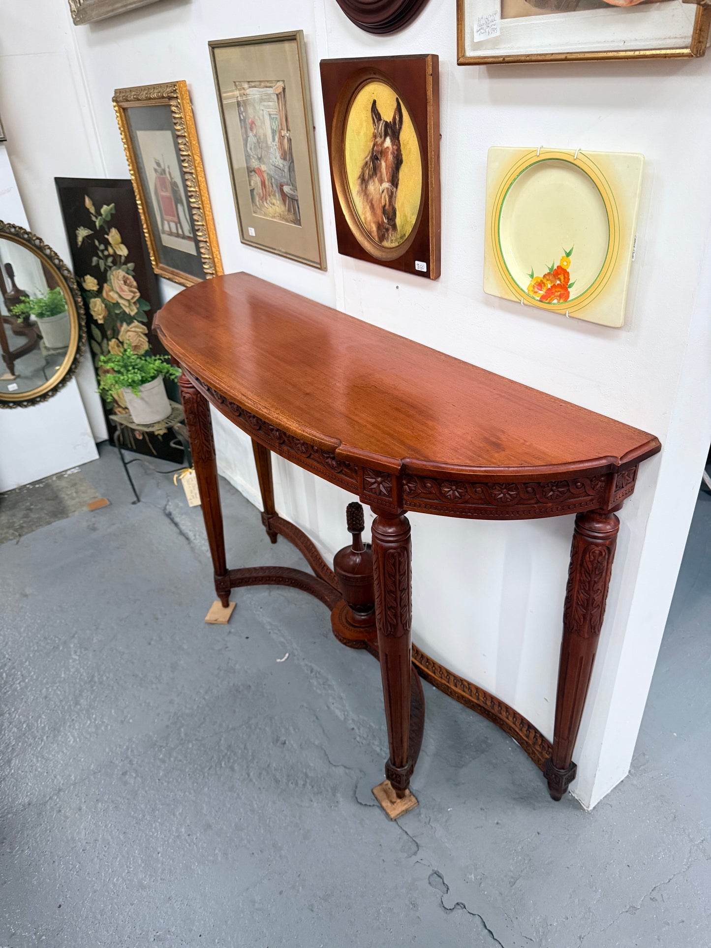 Vintage Regency Style Console Table