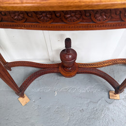 Vintage Regency Style Console Table