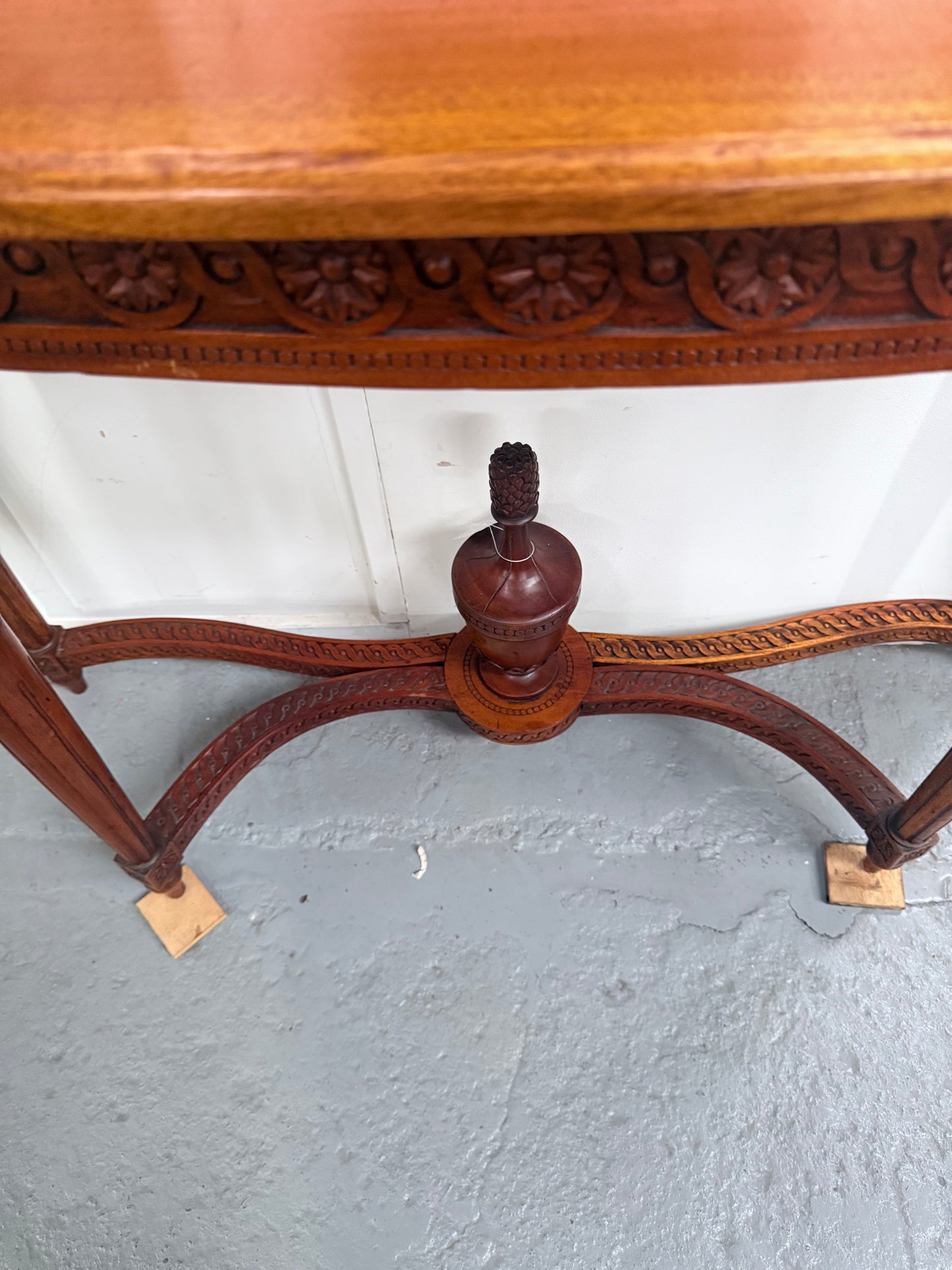 Vintage Regency Style Console Table