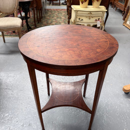 French Louis XVI Style Parquetry & Inlay Centre Table