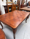 Louis XV Style Extention Parquetry Top Table | Antique & Vintage | Moonee Ponds Antiques | Australia Wide Delivery