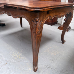 Louis XV Style Extention Parquetry Top Table